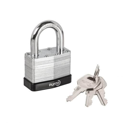 Замок навесной PK-6550 3 key англ. — фото 1