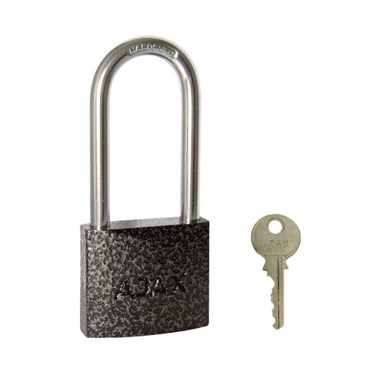 Замок навесной PD-0150-L MS 3 key англ./коробка — фото 1