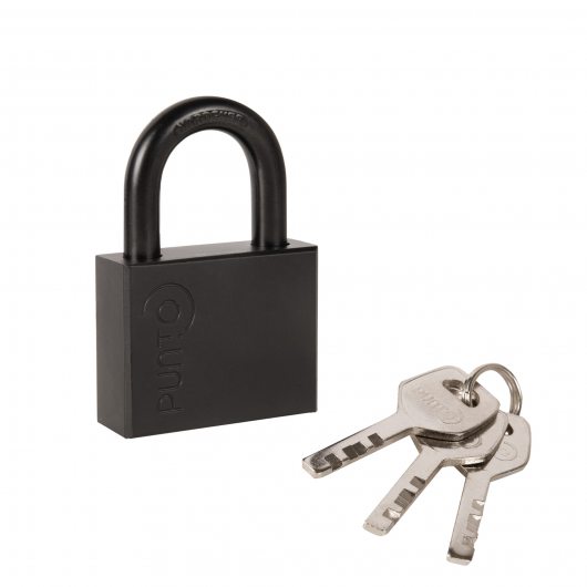 Замок навесной PK-1540 3 key диск.ключ.  — фото 1