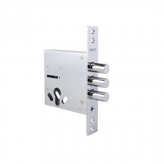 Корпус врезного замка цилиндровый MDV30/C-65.00 CP хром тех.уп. — фото 1