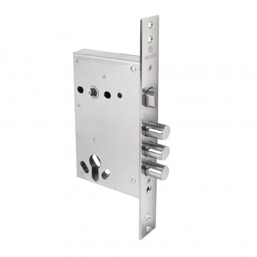 Корпус врезного замка полуавтоматический с защёлкой MDV32.11/C-60.85.3R16 — фото 1