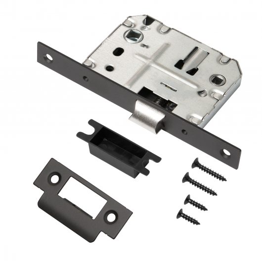 Защелка врезная METLM72-50 BL черный — фото 1