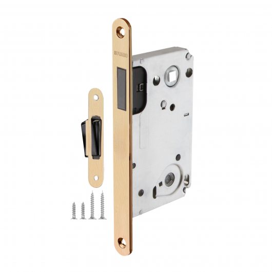 Защелка врезная MAGN5300-M-WС (5300-M-WC) SSG сатинированное золото — фото 1