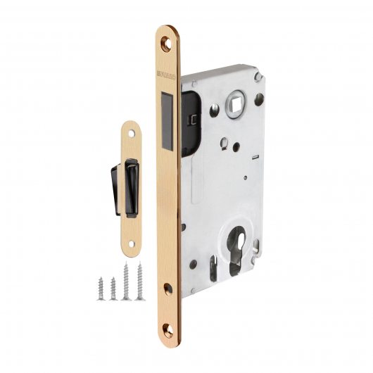 Корпус замка MAGN5300-M-C (5300-M-C) SSG сатинированное золото — фото 1
