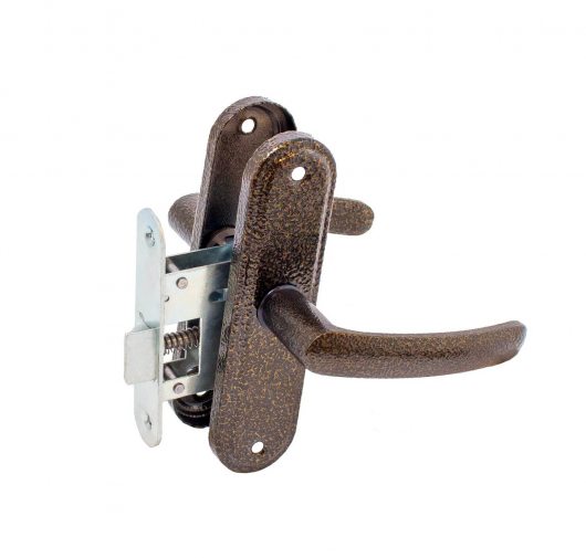 Защелка врезная ЗЩ1-45А (бронза) — фото 1