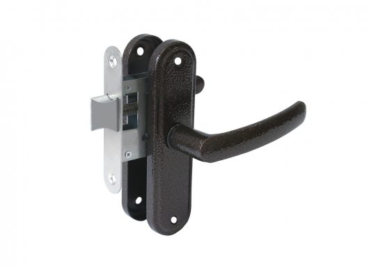 Защелка врезная ЗЩ1-45А (черный) — фото 1