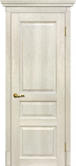 Межкомнатная дверь с эко шпоном Мариам Тоскана-2 Бьянко глухая — фото 1