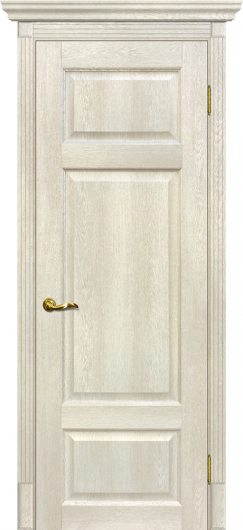 Межкомнатная дверь с эко шпоном Мариам Тоскана-3 Бьянко глухая — фото 1