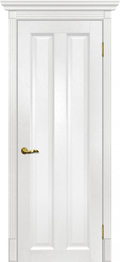 Межкомнатная дверь с эко шпоном Мариам Тоскана-5 Пломбир глухая — фото 1